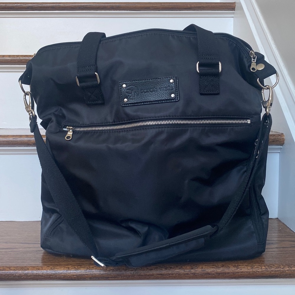 Sarah Wells Breast Pump Bag Black NEW